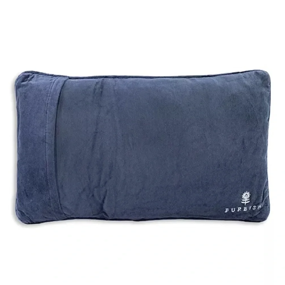 NWT Furbish Studio Uncomfortable Life Needlepoint Pillow - Picture 2 of 4